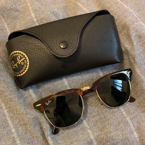Ray-Ban Tortoise Clubmaster Sunglasses
